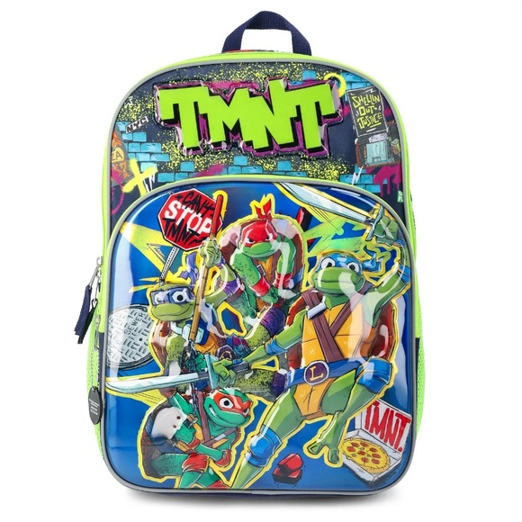 🆕 Teenage Mutant Ninja Turtles Glow-in-the-Dark Backpack - Picture 2 of 8